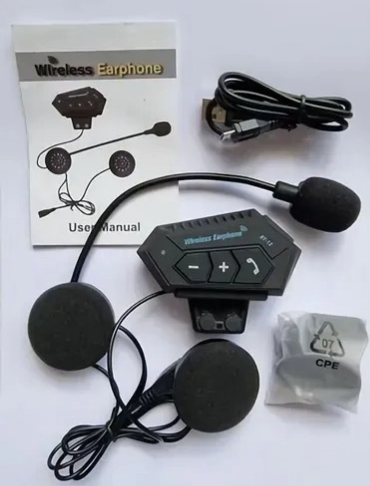 Intercomunicador Auriculares Bluetooth Para Casco De Moto